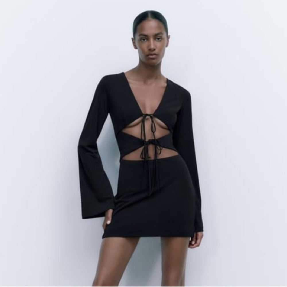 Zara Cutout Mini Dress